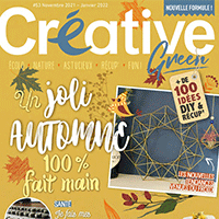 publication joliessence dans le magazine Créative novembre